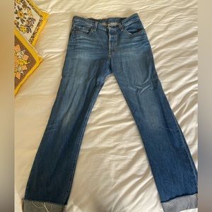 Levi’s cuffed jeans - size 28, 32 length